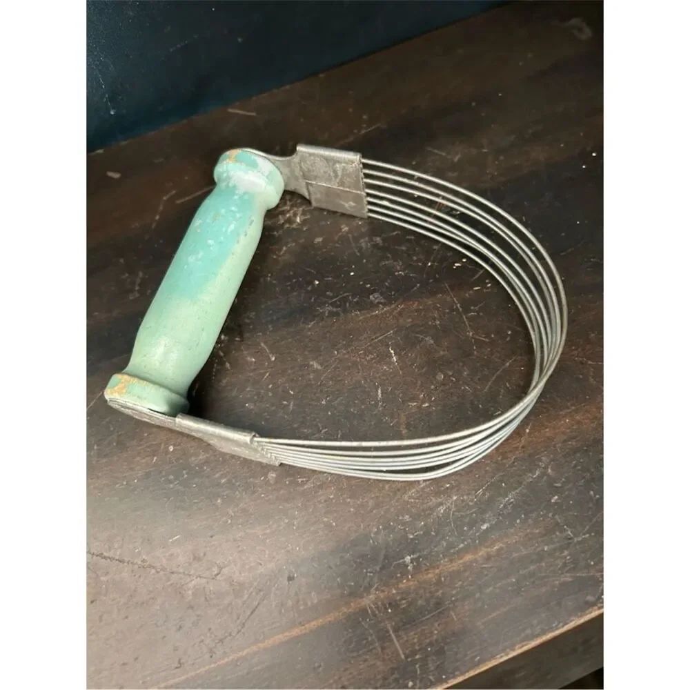 Vintage Formay The Perfect Shortening Green Wood Handle Rapid Shortening Pastry